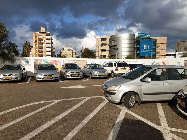 Περίμενε Άιζραελ Ιανουαρίου 2020 Χώρος Στάθμευσης Αυτοκινήτων Από Ινστιτούτο Τεχνολογίας — Φωτογραφία Αρχείου