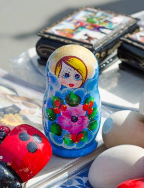 Rus geleneksel Bebek Hediyelik Eşya Fuarı