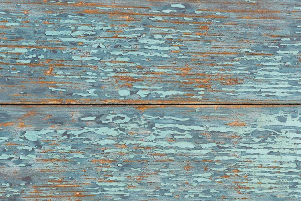 Starý modrý dřevěný stůl s grunge, abstraktní textury pozadí. — Stock fotografie