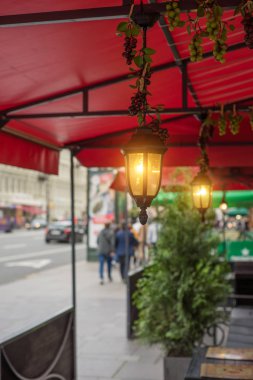 güneş pili ile bahçe ışıkları