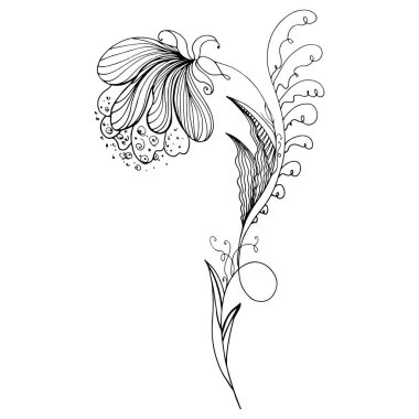 Tropikal el çizimi. Orman yaprakları çizimi. Çiçek sınırı. El çizimi. Vektör, izole edilmiş. Doğal bahar düğün kartı. Yaz tropik yaprakları. Botanik çerçevesi. Çizgi çizimi