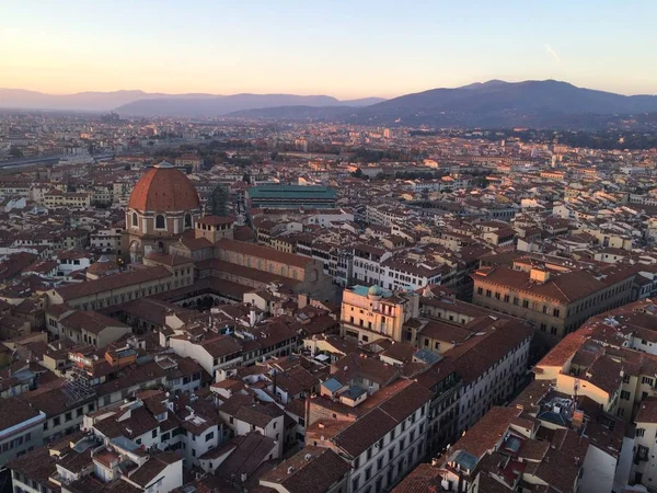 Bovenaanzicht op de Florence — Stockfoto