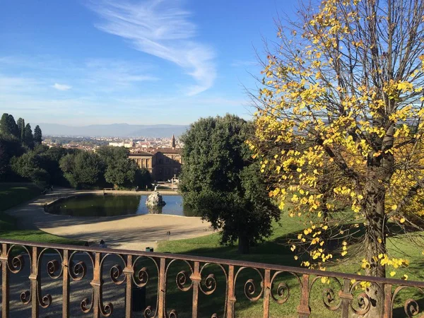 Сади Боболі Флоренції — стокове фото