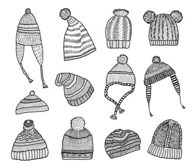 çizimler örgü kapaklar