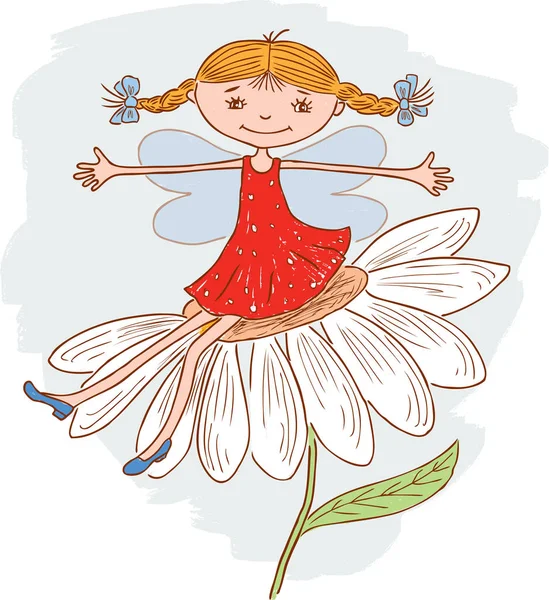 Komik kız elf bir papatya Tarih