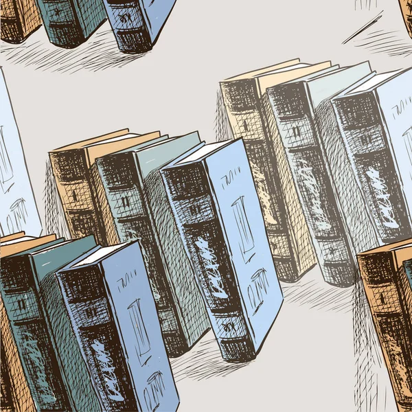 Vázlatok a régi nyomtatott könyvek — Stock Vector