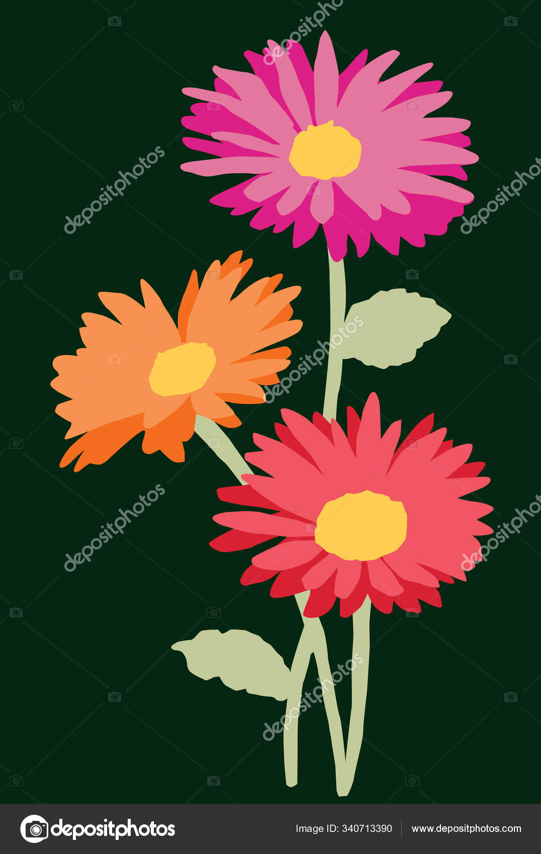 Tarjeta Vectorial Jardín vector, gráfico vectorial © mubaister@gmail.com imagen