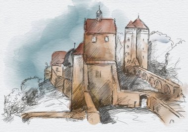 Kale Stolpen taslağını