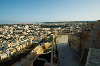 Gozo Malta üzerinden görünüm