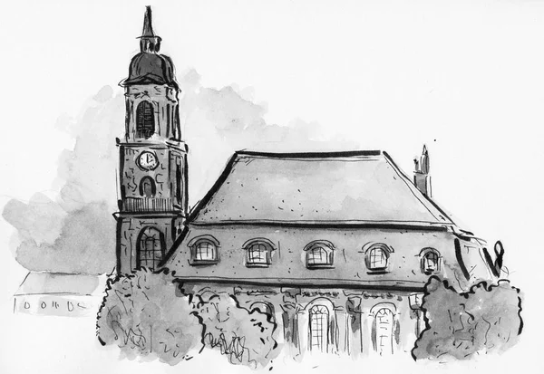 Annenkirche Dereden — Stockfoto