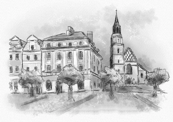 Artwork Boleslawiec, Dolnoslaskie Poland — Stock Photo, Image