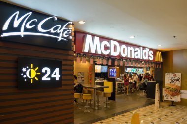PAHANG, MALAYSIA  - SEP 3, 2016: McDonalds at Genting Highlands.