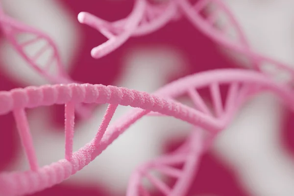 Kavramsal DNA sarmal arkaplanının 3B çizimi