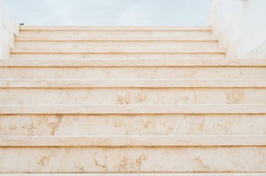 Merdiven. Taş merdiven. Cephe