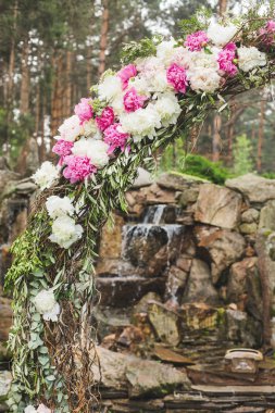 Şakayık düğün kemer.