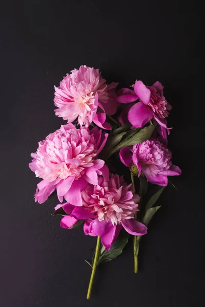 Bir buket pembe şakayık.