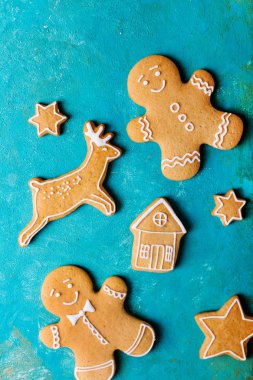 Zencefil erkekler renkli sır ile