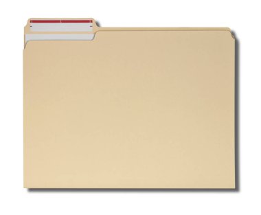 Bazı belgelerde ile Manila klasör