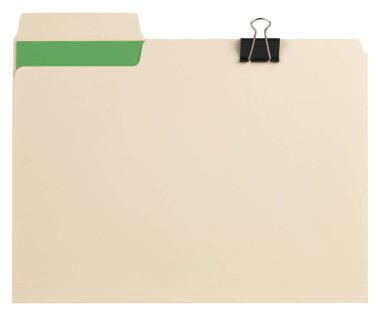 Bazı belgelerde ile Manila klasör