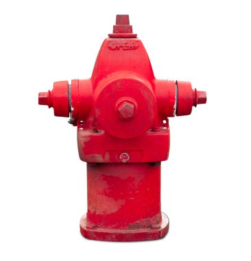 Kırmızı yangın musluğu