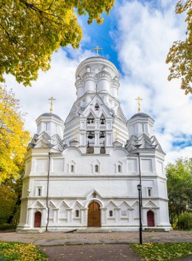 John the Baptist Dyakovo, Kolomenskoye, Moskova'da kafa kesme kilise resmini