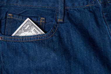 Cebinde bir dolar fatura