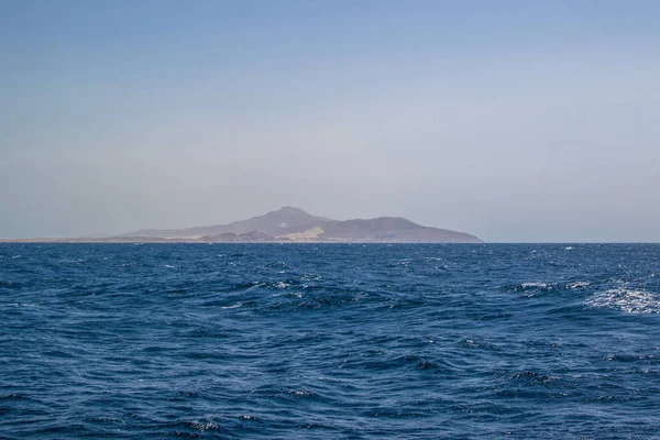 Uitzicht Het Eiland Van Tiran Rode Zee — Stockfoto