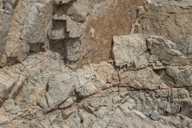 Mısır'daki Kanyonu. Mısır, Sina Çölü, renkli Kanyon dağlar