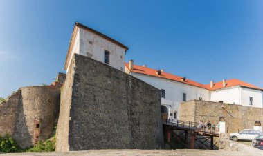 Palanok Kalesi. Mukacheve, Karpatlar