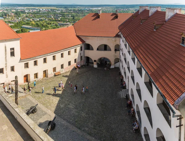 Palanok Castle Mukacheve Carpathians — Stock Photo, Image