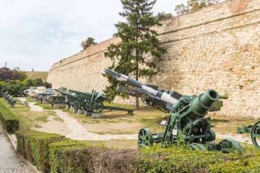 Sırbistan 'ın Belgrad kentindeki Kalemegdan kalesi