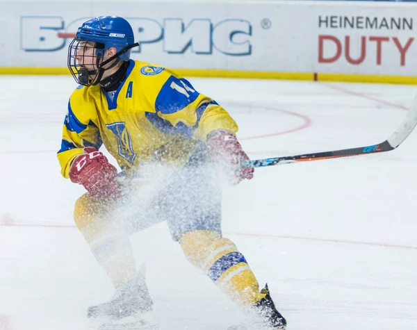 乌克兰基辅 2018年4月 2018 Iihf U18 世界冠军在 Palats Sportu 体育场 乌克兰 — 图库照片