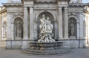 Albrecht çeşme Albertina müzenin Viyana, Avusturya dışında