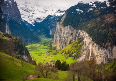 Lauterbrunnen Vadisi, Bernese Oberland, İsviçre