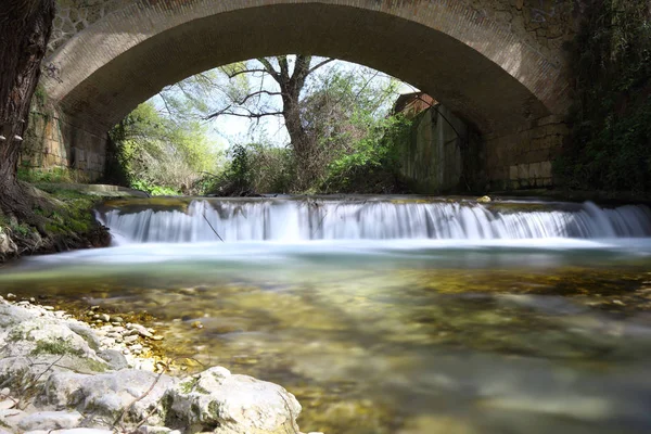 El río Farfa — Foto de Stock