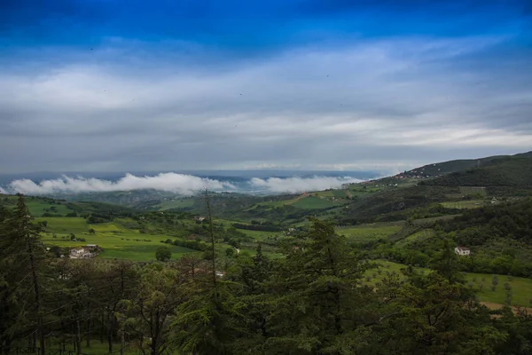 Umbria tepelerinde — Stok fotoğraf