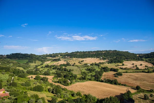 Вид на сільську місцевість навколо Вітербо — стокове фото