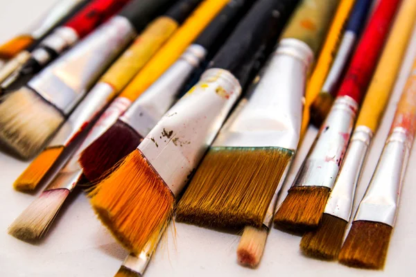 Spazzole per pittura — Foto Stock