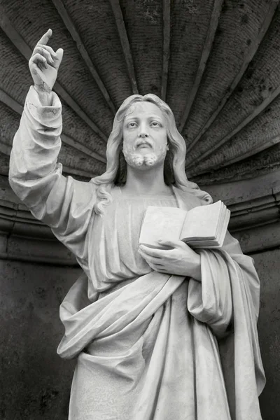 The stone monument of Jesus Christ