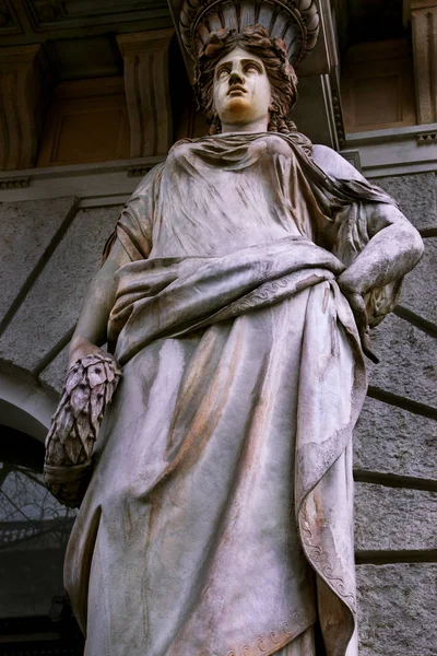 Detalle de la estatua de la calle Andrassy — Foto de Stock