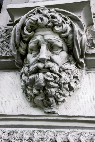 布达佩斯建筑装饰元素门面 — 图库照片