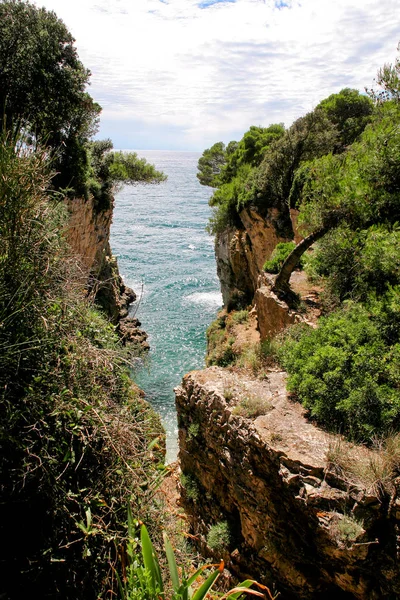 Bahía y aguas cristalinas del mar Adriático —  Fotos de Stock
