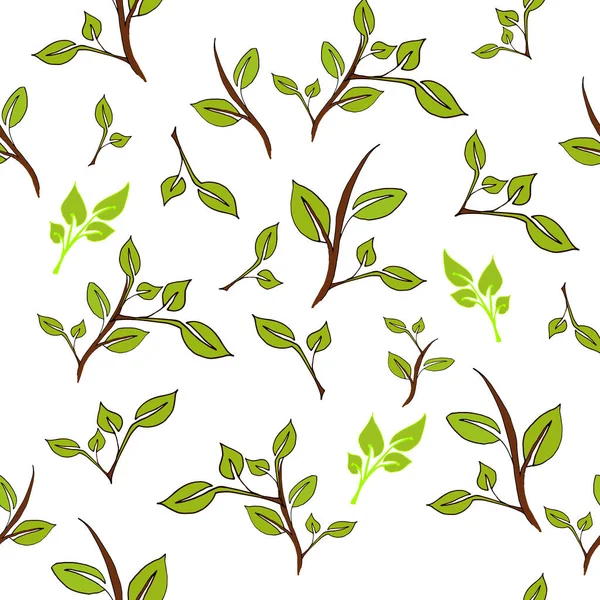 Kusursuz çiçek desenleri ve doku yaprakları. Jel kalem. Botanik geçmişi. Parlak yapraklar. Egzotik yaprakların arkaplan çizimi. Doğa koruma kavramı. İzole edilmiş mühürle