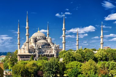 Blue Mosque, Sultanahmet, Istanbul, Turkey clipart