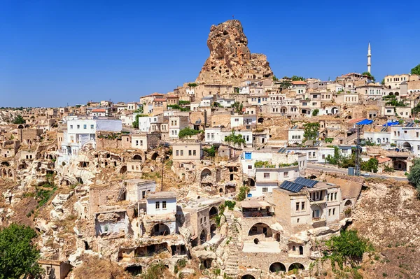 Ortahisar cave town, Cappadocia, Turkey — ストック写真