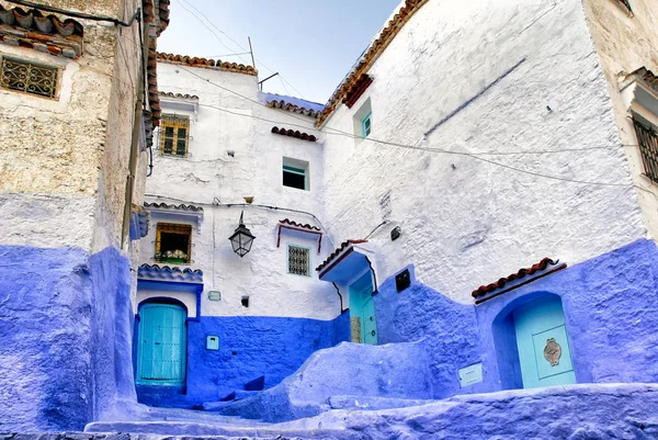 Medina der blauen Stadt chefchaouen, Marokko — Stockfoto