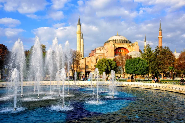 Hagia Sophia bazyliki, Sultanahmet, Stambuł, Turcja — Zdjęcie stockowe