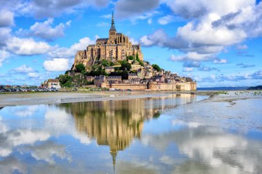 Le Mont-Saint-Michel island, Normandy, France
