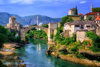 Old Bridge Stari Most'u Mostar, Bosna Hersek için