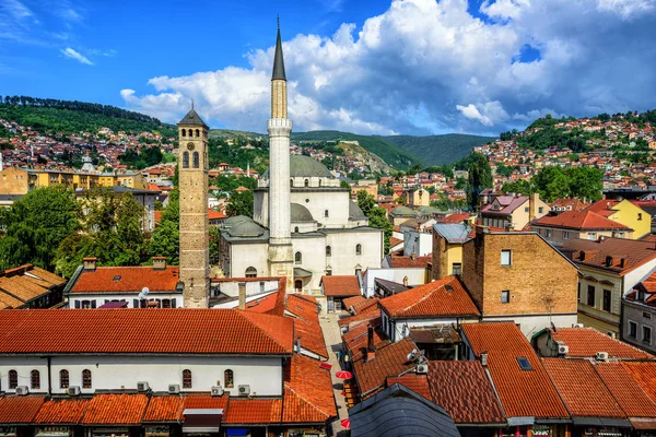 Старі міста Сараєво, Боснія і Герцеговина — стокове фото